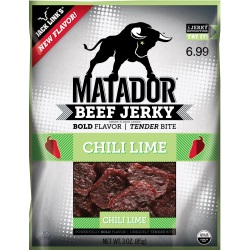 Matador Chili Lime Beef Jerky