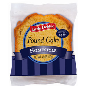 Little Debbie Single-Serve Pound Cake Slice