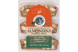 Pumpkin Spice Almondina Brand Biscuits