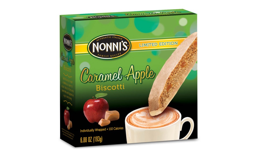 Nonni's Caramel Apple Biscotti