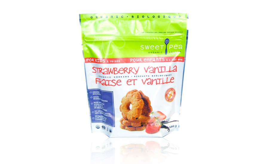 Sweetpea Strawberry Vanilla Organic Cookies