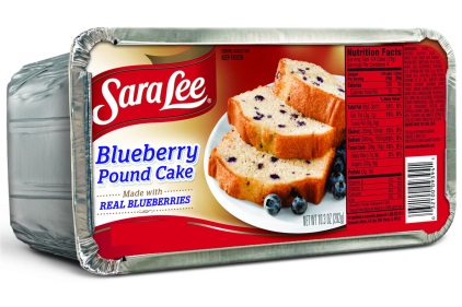 Sara Lee Blueberry Pound Cake | 2015-02-13 | Snack and Bakery | Snack Food  & Wholesale Bakery