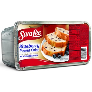 Sara Lee Blueberry Pound Cake