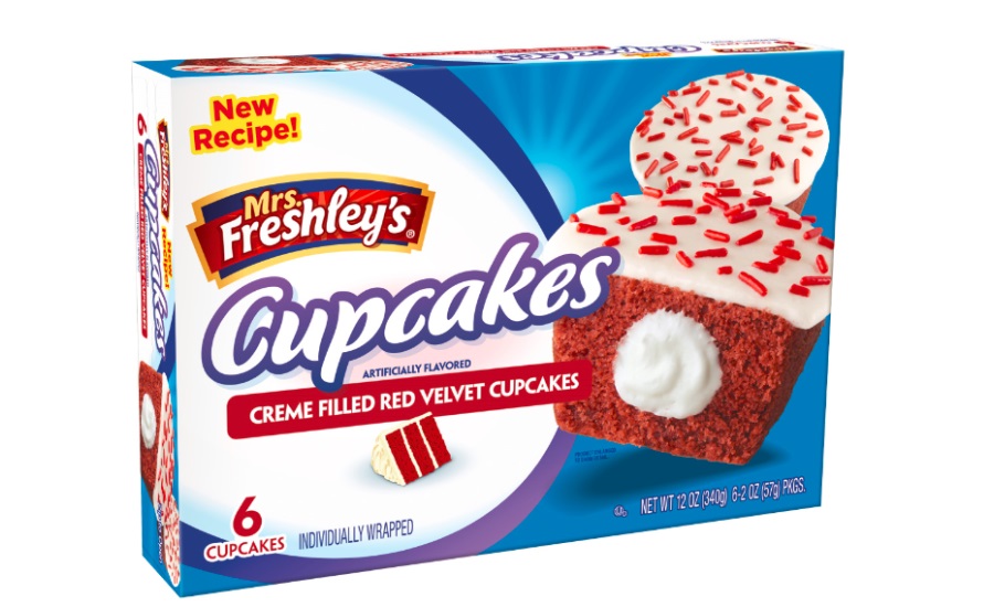 Mrs. Freshley's Red Velvet Cupcakes