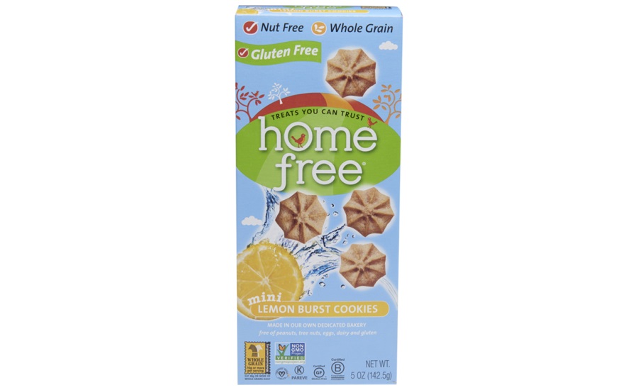 HomeFree Gluten Free Lemon Burst Mini Cookies