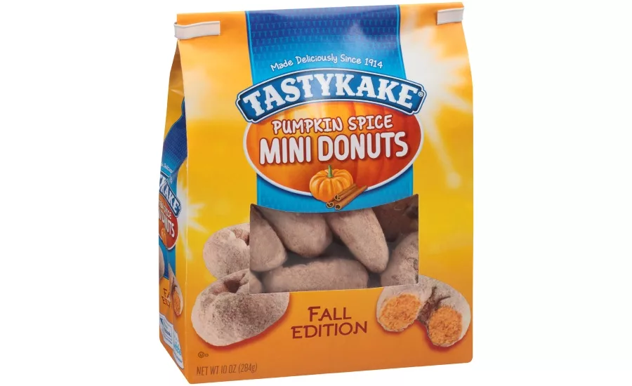 Tastykake Pumpkin Spice mini donut