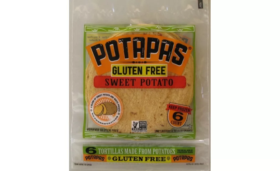 Sweet potato tortillas