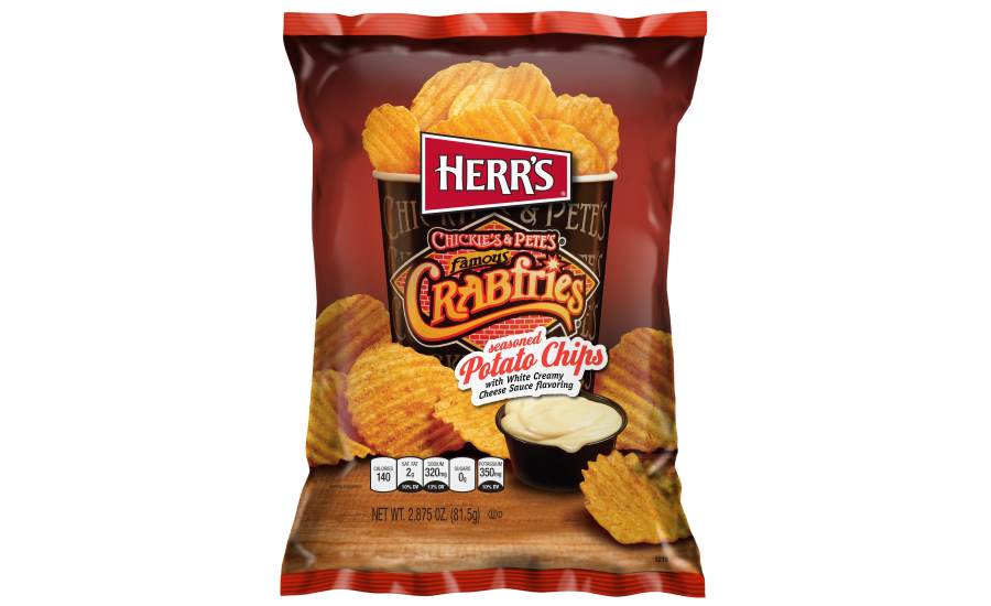 Herr's Chickie's & Pete's Crabfries Potato Chips