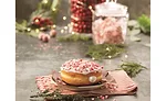 Dunkin Donuts Candy Cane Crunch donut