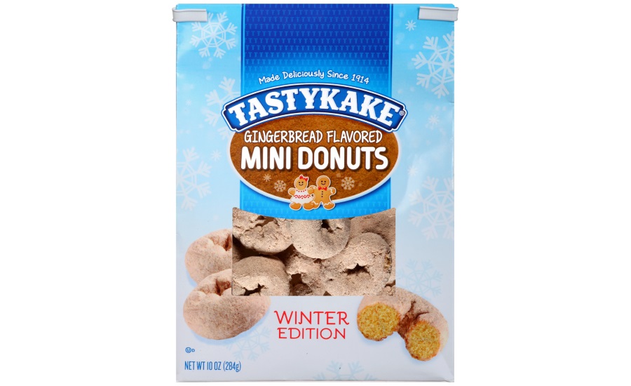 Tastykake gingerbread mini donuts