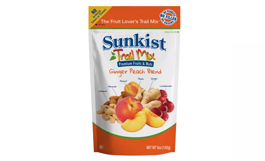 Sunkist fruit and trail mix