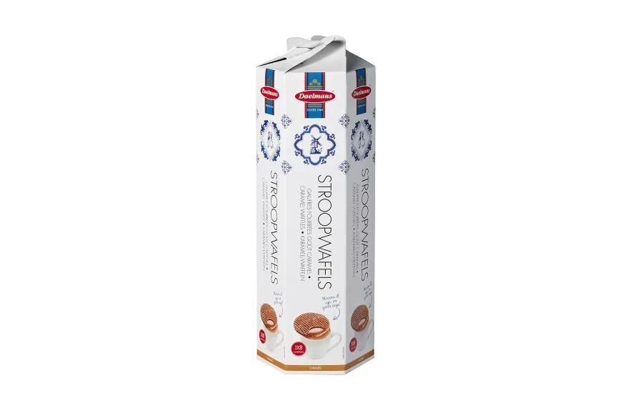 Daelmans Stroopwafels hex tower