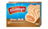 Mrs. Freshleys Salted Caramel Swiss Rolls