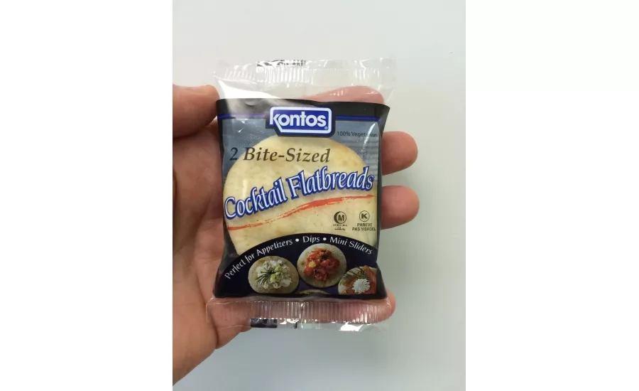Kontos 2-piece cocktail flatbread