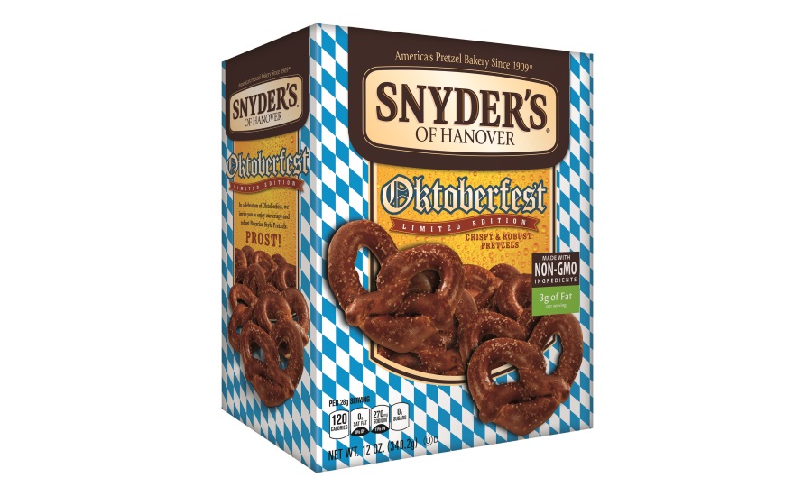 Snyders Oktoberfest pretzels