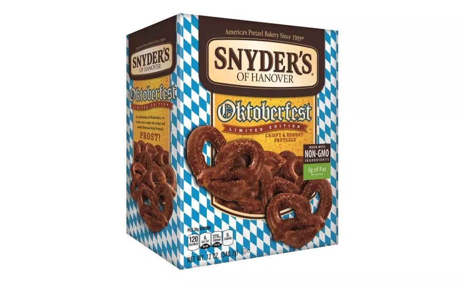 Snyders Oktoberfest pretzels