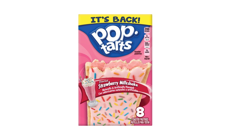 Pop-Tarts Frosted Strawberry Milkshake flavor
