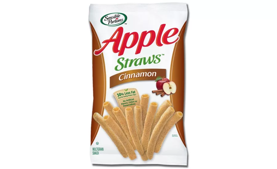 Hain Celestial cinnamon apple straws