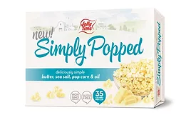 JOLLY TIME Simply Popped microwave popcorn