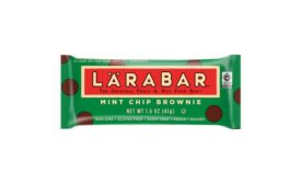 LARABAR mint chip brownie bar