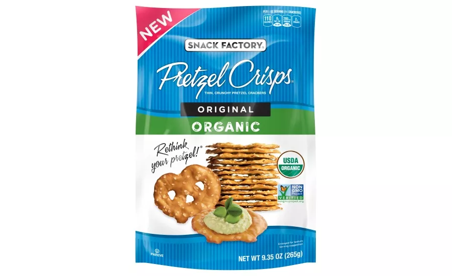 Snack Factory Pretzel Crisps original organic
