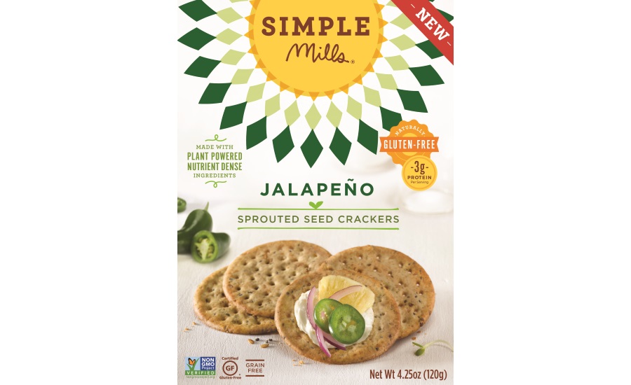 Simple Mills sprouted seed crackers