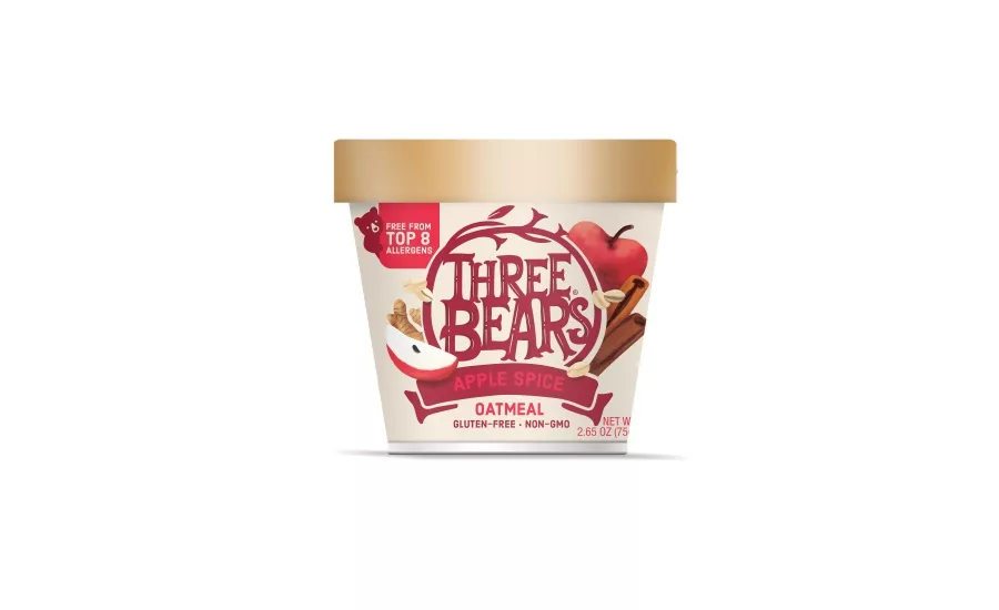 Three Bears apple spice granola cup