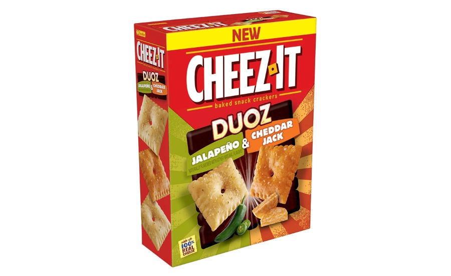 Cheez It Duos Crackers 2017 02 01 Snack And Bakery