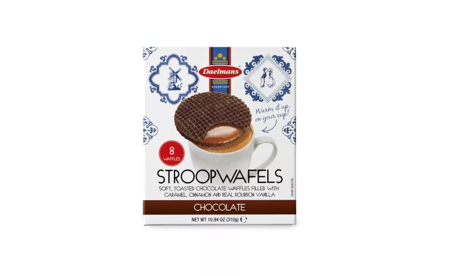 Daelmans chocolate caramel stroopwafels