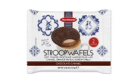 Daelmans chocolate caramel stroopwafels