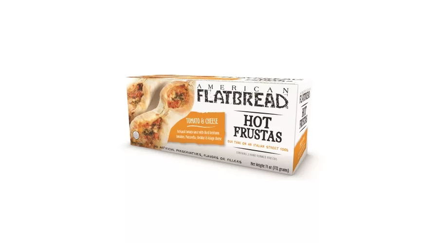 Hot Frustas, tomato and cheese
