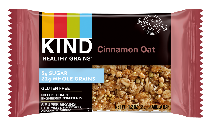 KIND Bars Healthy Grains Cinnamon Oat