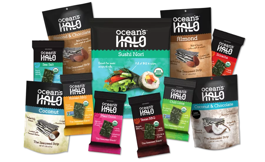 Oceans Halo chocolate seaweed snacks