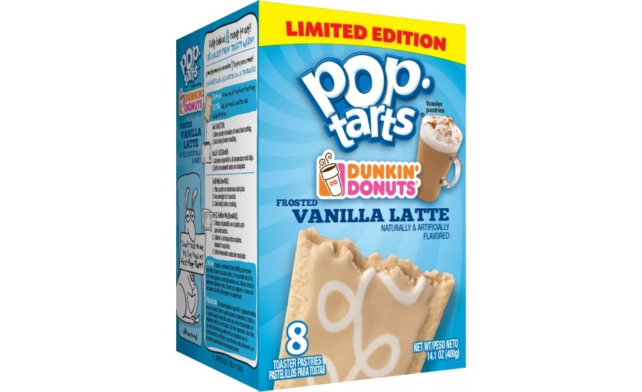 Pop-Tarts frosted vanilla latte