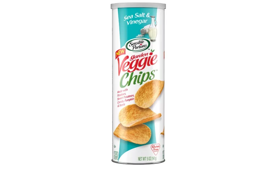 Sensible Portions salt and vinegar Garden Veggie Chips