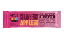 Pressed by KIND Strawberry Apple Chia bar