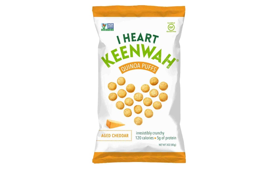 I Heart Keenwah quinoa puffs