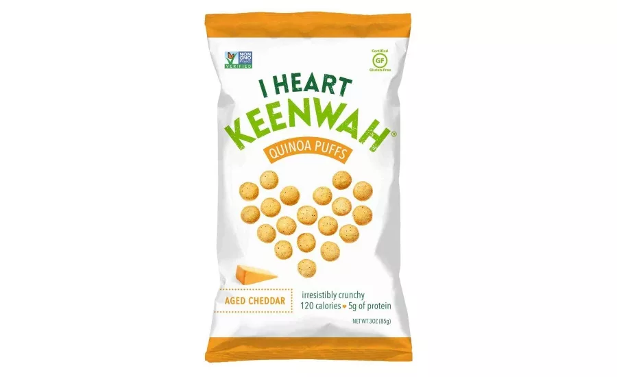 I Heart Keenwah quinoa puffs