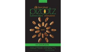 Pizootz New York dill flavored peanuts