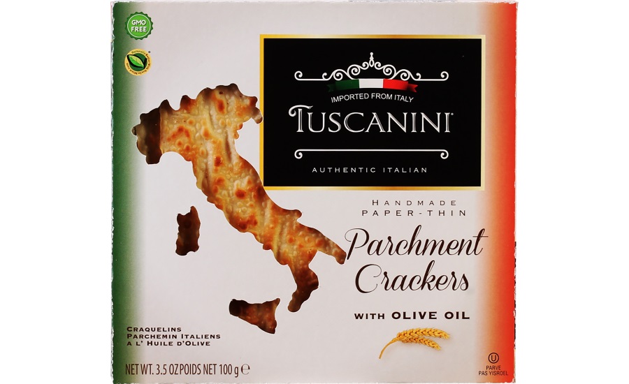 Tuscanini parchment crackers