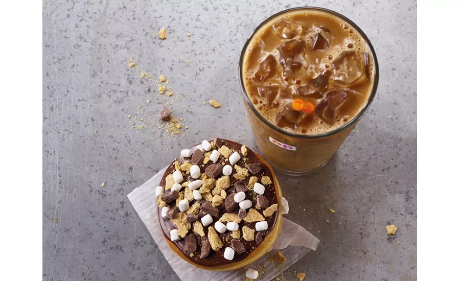 Dunkin Donuts smores donut