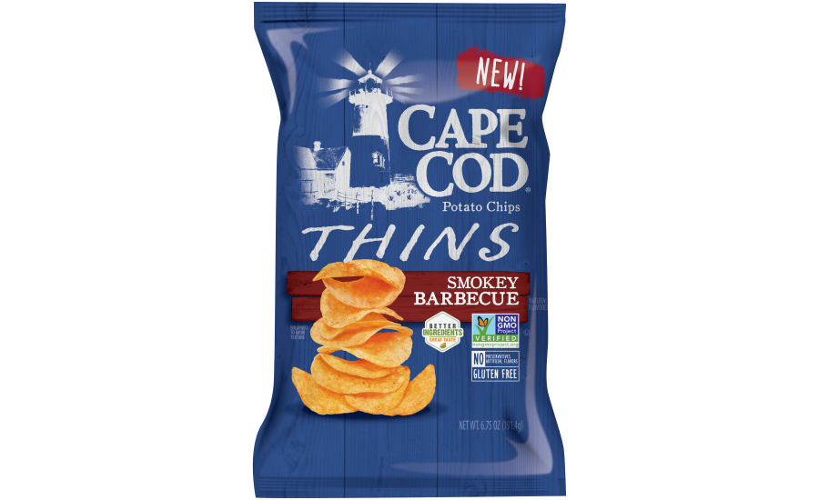 Cape Cod Infused Oil Kettle Cooked Potato Chips, Thins, and Puffs 