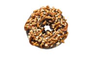 Dunkin Donuts chocolate pretzel