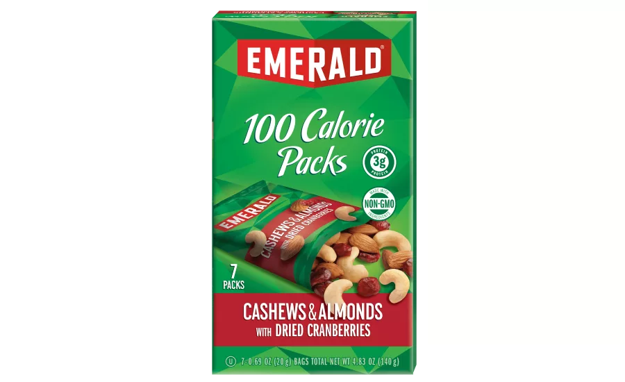Emerald nuts 100-calorie packs