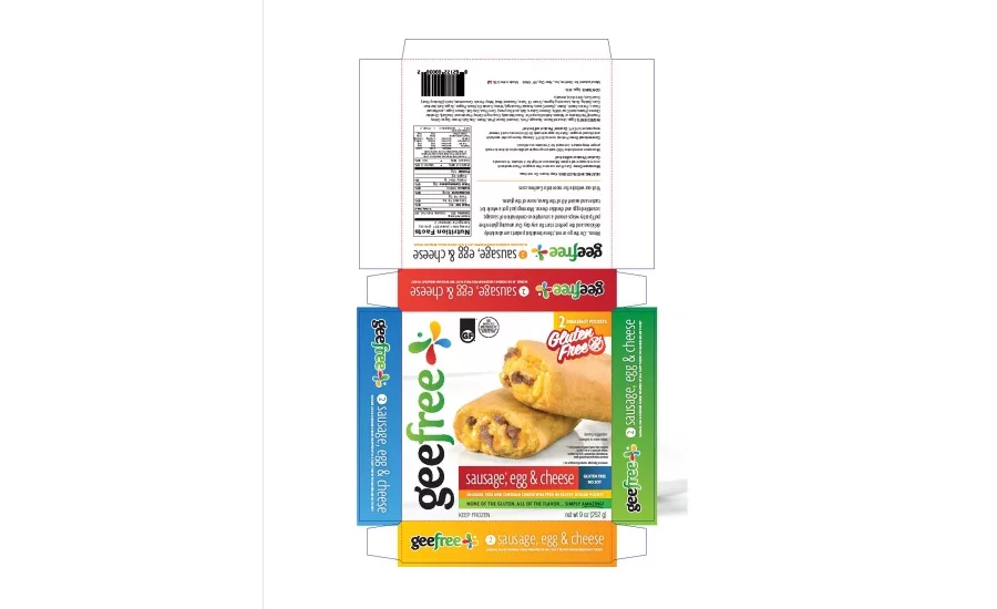 Geefree gluten free breakfast sandwich