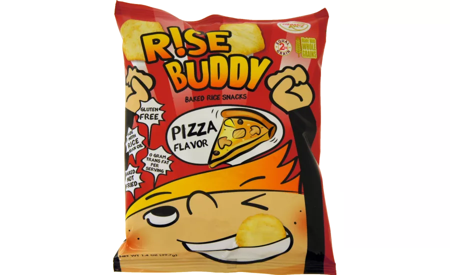 Rise Buddy whole grain brown rice chips