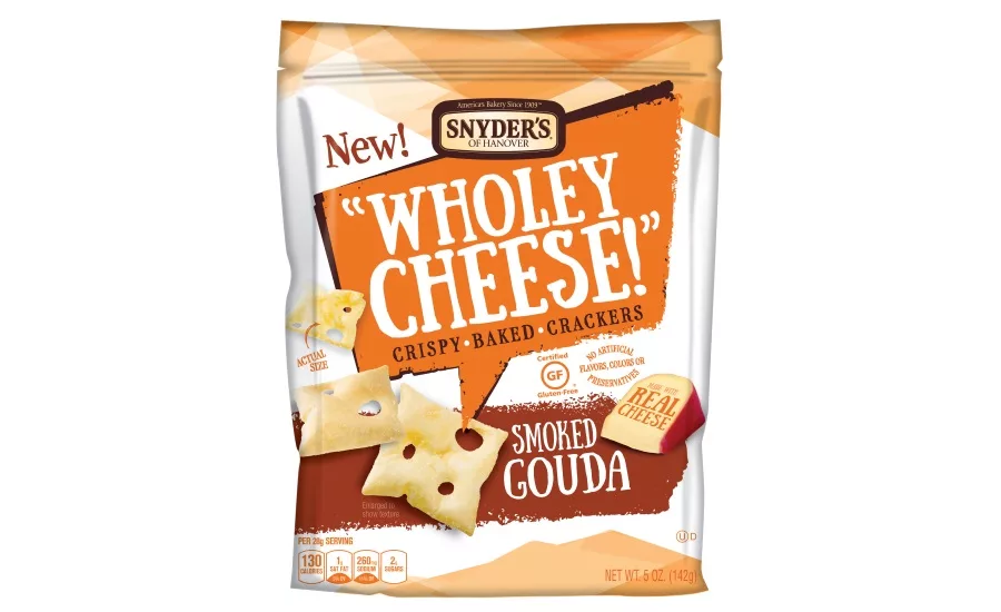 Snyders of Hanover Wholey Cheese gluten-free crackers