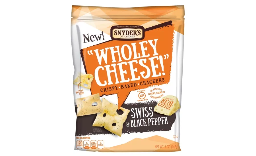 Snyders of Hanover Wholey Cheese gluten-free crackers