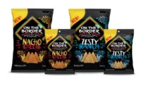 On the Border tortilla chips, flavored