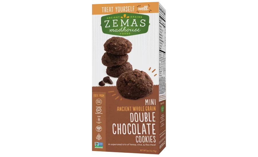 Zemas Madhouse whole grain mini cookies